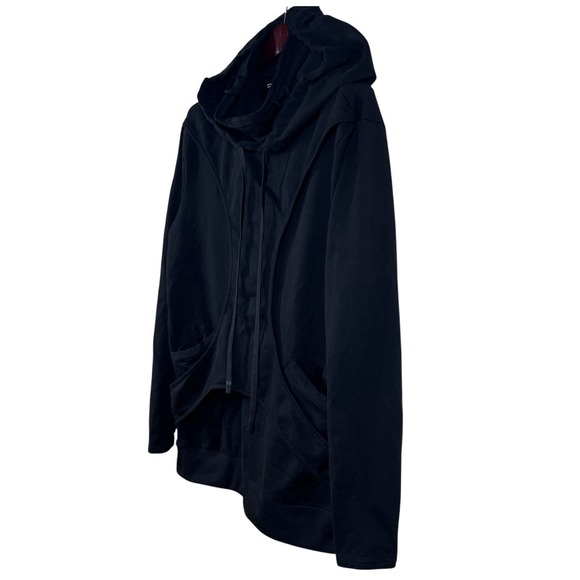 KILLSTAR Grannus Hoodie Sz XL Black Oversized Paneled Mask Goth Occult Edgy Punk - Picture 3 of 14